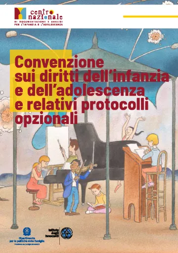 Copertina della traduzione rivista della Convenzione Onu sui diritti dei bambini e delle bambine