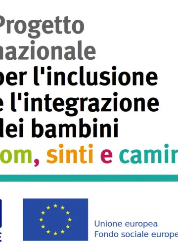 logo del Progetto nazionale per l’inclusione e l’integrazione dei bambini rom, sinti e caminanti