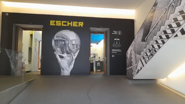 L'ingresso della mostra 