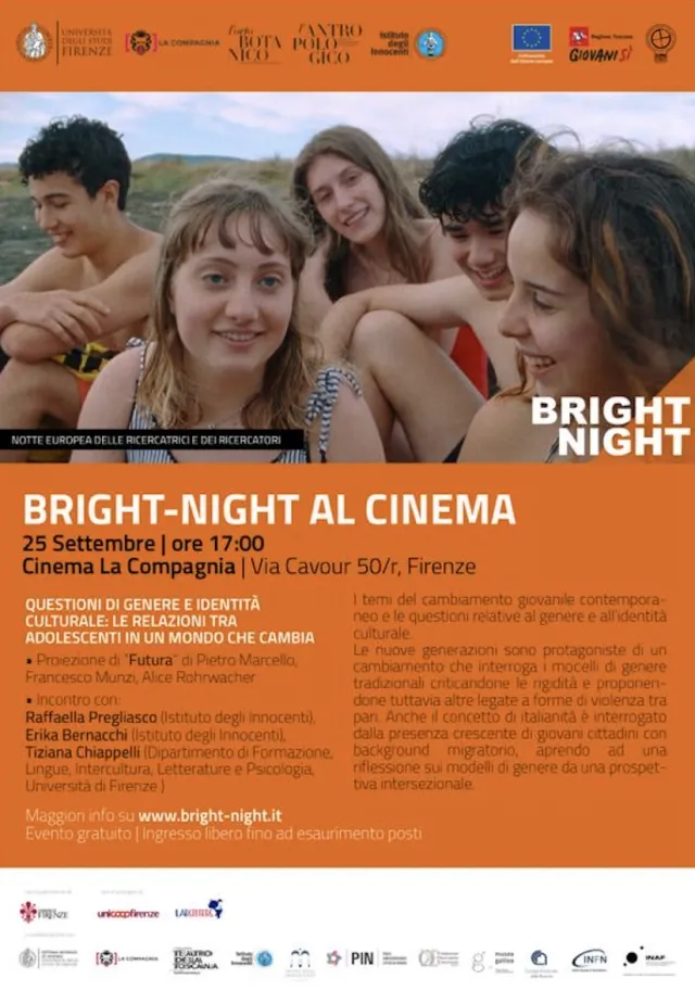 Bright Night al Cinema: l'Istituto protagonista dell'evento del 25 settembre