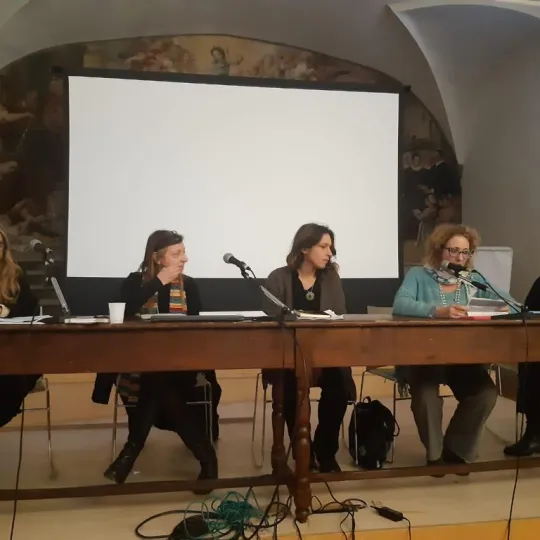 Presentazione manuale EcaRom, il tavolo dei relatori