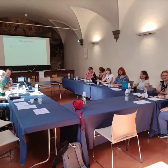 Un momento del partner meeting del 6 e 7 settembre 2022 a Firenze
