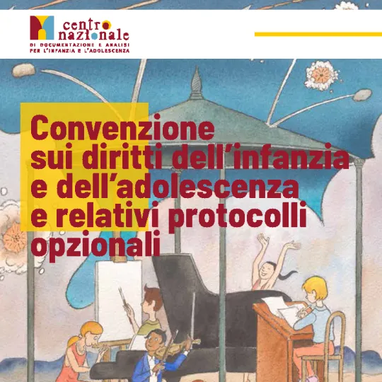 Copertina della traduzione rivista della Convenzione Onu sui diritti dei bambini e delle bambine