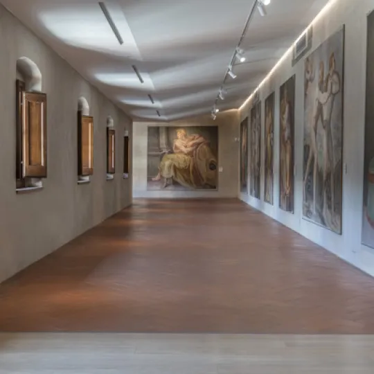 Galleria degli affreschi dell'Istituto degli Innocenti
