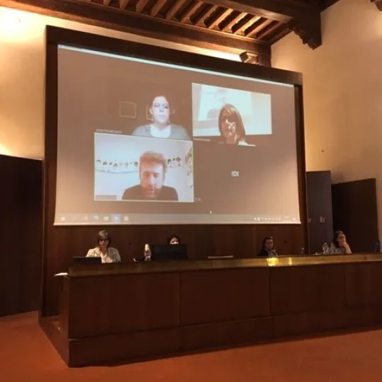 foto dei relatori intervenuti durante la prima giornata di formazione sulle Carte della partecipazione del 2 maggio 2022