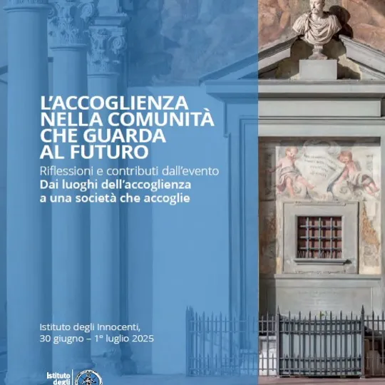 copertina della pubblicazione L'accoglienza nella comunità che guarda al futuro