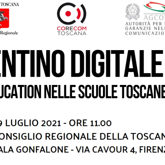 locandina del seminario Patentino digitale