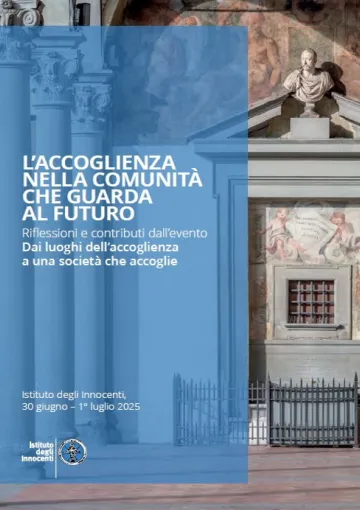copertina della pubblicazione L'accoglienza nella comunità che guarda al futuro