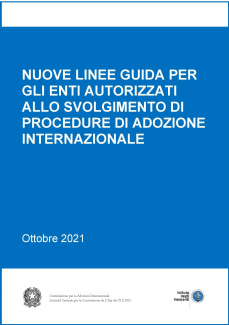 cover delle Nuove linee guida per gli enti autorizzati