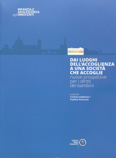 copertina del volume Dai luoghi dell’accoglienza a una società che accoglie. Nuove prospettive per i diritti dei bambini