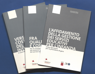 Cover della Collana editoriale L'educazione zerosei