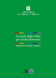 cover del documento di proposta La tutela degli orfani di crimini domestici