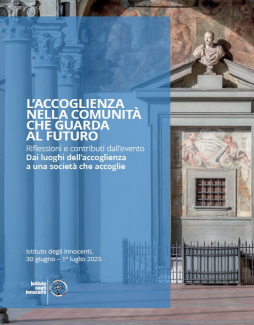 copertina della pubblicazione L'accoglienza nella comunità che guarda al futuro